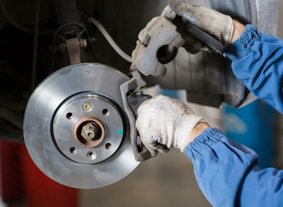 Car Brake Inspection and Fixing