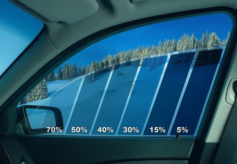 Legal car window tinting UAE