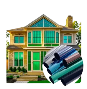 Stylish interior window tint designs